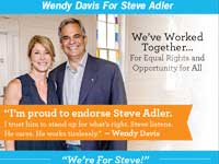 Wendy Davis for Steve Adler Wendy Davis for Steve Adler